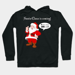 Santa Claus is coming! Hoodie